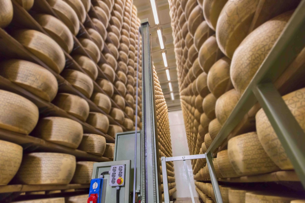 Stagionatura del Grana Padano